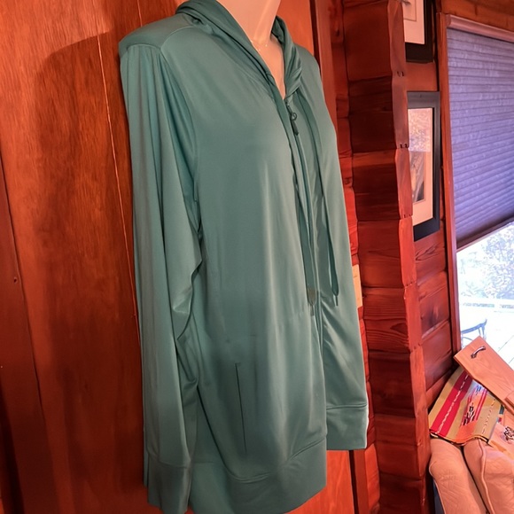 Nola Hoodie Teal 4X - Picture 3 of 9